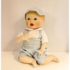 Ashton-Drake Galleries Babies' World of Wonder Porcelain Andrew Baby Doll Vtg